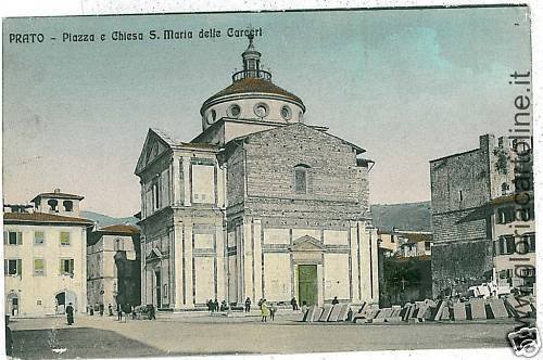 02962 VINTAGE POSTCARD: LAWN City: SANTA MARIA CARCERI-