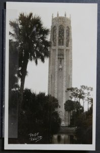 Lake Wales, FL - Bok Tower - RPPC - 1935