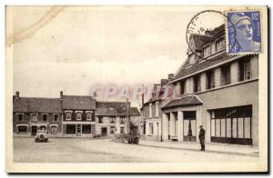 Old Postcard Juvigny Sous Andaine The Place du Bourg