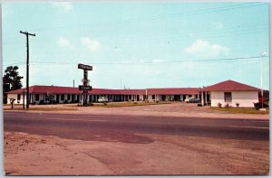 Fountain Motor Court Motel Wilmington North Carolina Vintage Postcard