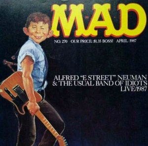 MAD Magazine April 1987 # 270 Bruce Springsteen Color Of Money Perfect Strangers