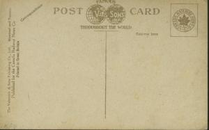 Amherst NS Nova Scotia Victoria Street from Post Office Unused Postcard