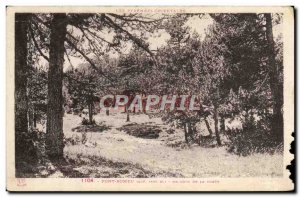Postcard Old Font Romeu A corner of the forest