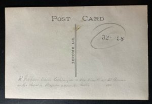 Mint RPPC Postcard First air race London Manchester For Daily Mail Prize Grahame 