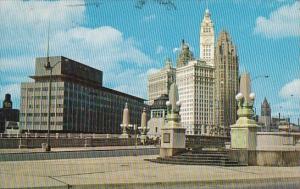 Wacker Drive Plaza Chicago Illinois 1960