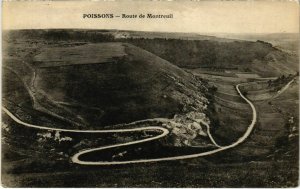 CPA POISSONS - Route de MONTREUIL (995376)