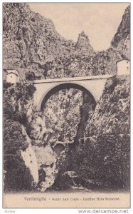 Ponte San Louis, Confine Italo-francese, Ventimiglia, Imperia, Liguria, Italy...