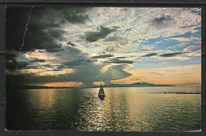 Utah, Salt Lake City - Sailboating On Great Salt Lake - [UT-009]