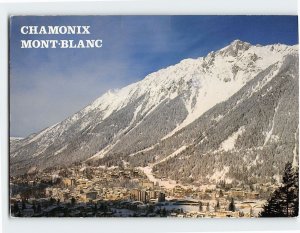 Postcard Vue générale de la station Le Bréven, Chamonix, France