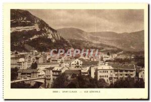 Old Postcard Saint Claude Vue Generale