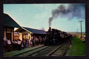 PA Wanamaker Kempton Railroad Train Station Depot Pennsylvania PENN Postcard RR