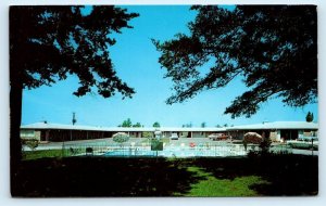 SOUTH DECATUR, AL Alabama ~ NITE FALL MOTEL c1950s Roadside Dexter Postcard