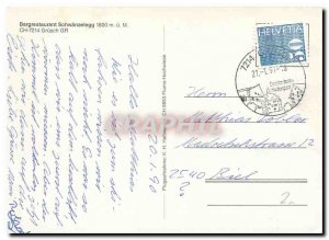 Postcard Modern Bergrestaurant Schwanzelleg