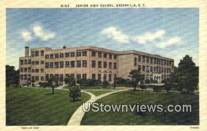 Senior High School, Greenville - South Carolina