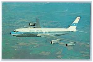 Kuwait Postcard Kuwait Airways Corporation Boeing 707-320 c1950's Vintage