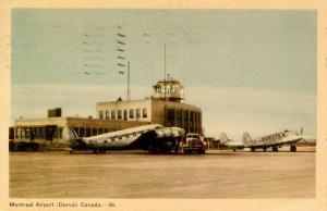 Canada - Quebec, Montreal. Montreal Airport (Dorval), Trans Canada Airlines P...