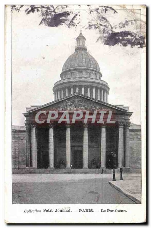 Postcard Old petit Journal Paris Collection Pantheon