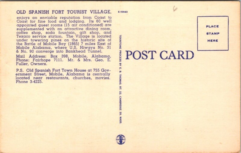 Linen PC Old Spanish Fort Tourist Village 755 Government St Mobile, Alabama