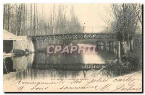 Old Postcard Brunoy Gateway Epinay