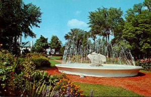 Canada Ontario Scarborough Guildwood Village The Swan Fountain