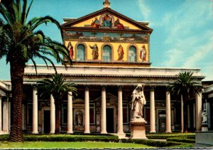 Italy Roma Rome The Basilica Of St Paul