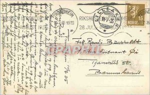 Old Postcard Trondheim