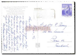 Modern Postcard Wien Museum set Mario Theresia Denkmal