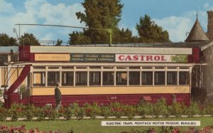Beaulieu. Electric Tram Montagu Motor Museum. Harvey Barton Postcard