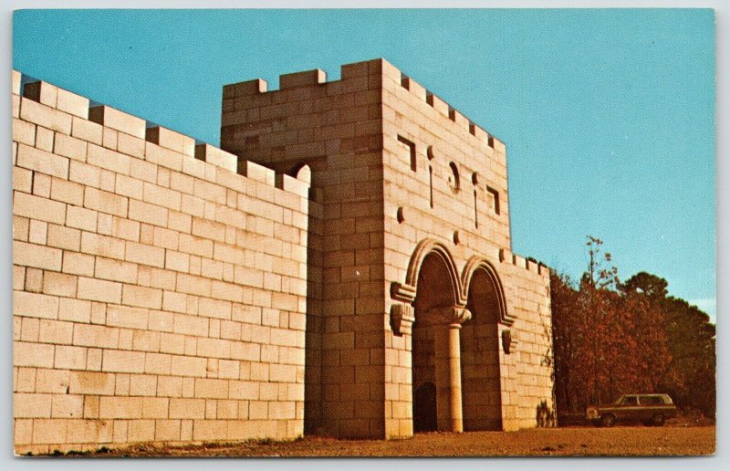 Eureka Springs Arkansas~New Holy Land Entrance Gate~Penn Castle~Battlements~1964 