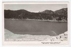 Gross Reservoir Denver Colorado Water Supply 1961 RPPC Real Photo postcard