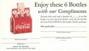 Advertising Coca Cola Soda Artist impression undivided Postcard 21-2014