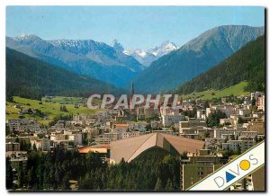 Modern Postcard Davos