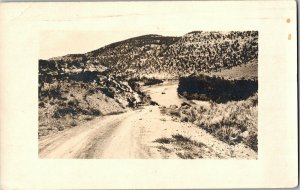 RPPC Scenic Road View, Bayfield CO Vintage Postcard E56