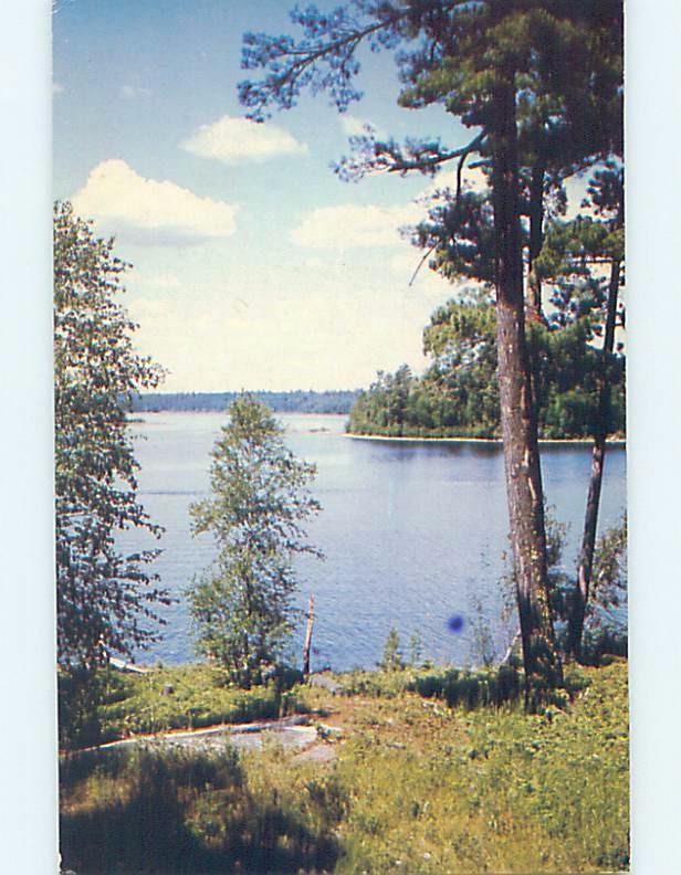 Pre-1980 CAMP SCENE Vermilion Bay In Machin - Kenora Ontario ON c3871