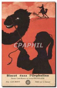 Postcard Modern Cinema Biscot in & # 39Orpheline Grand Cine Roman Louis Feuil...