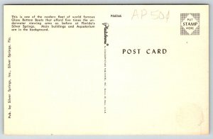 Aquatorium  Glass Bottom Boats  Florida   Postcard