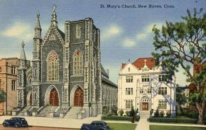 CT - New Haven. St. Mary's Church