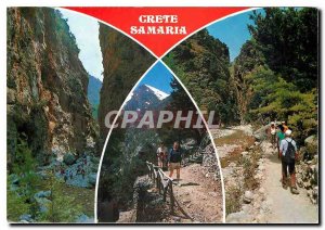 Postcard Modern Crete Samaria