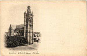 CPA Compiegne- Eglise Saint Jacques FRANCE (1008983)