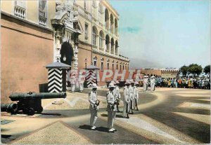 Postcard Modern PALACE S.A.S. THE PRINCE OF MONACO The Gate of Honor and the ...