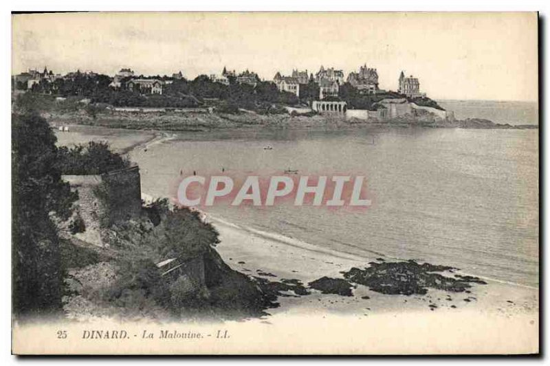 Old Postcard Dinard La Malouine