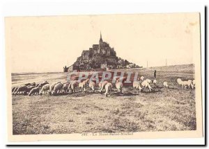 Le Mont Saint Michel Old Postcard