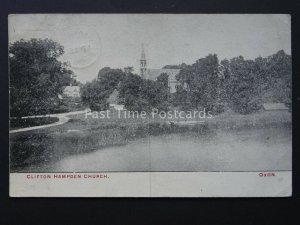 Oxfordshire CLIFTON HAMPDEN CHURCH c1902 UB Postcard