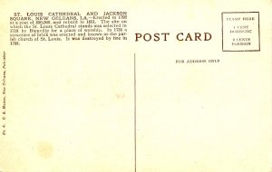 LA - New Orleans. Jackson Square & Monument