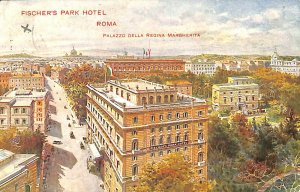 ab0576 - VINTAGE POSTCARD - ROME City: Fischer's Park Hotel-