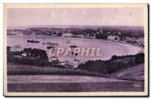 Old Postcard Saint Jean de Luz (Basque coast) General view of Bale taking Cib...