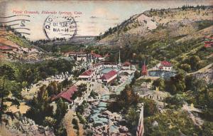 Picnic Grounds Eldorado Springs Colorado 1910