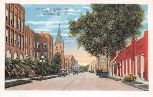 D70/ Valdosta Georgia Ga Postcard c1915 Hill Avenue Looking East Autos