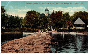 Quebec St.Johns  Summer Hotel Isle Aux Noix Rocheliey River