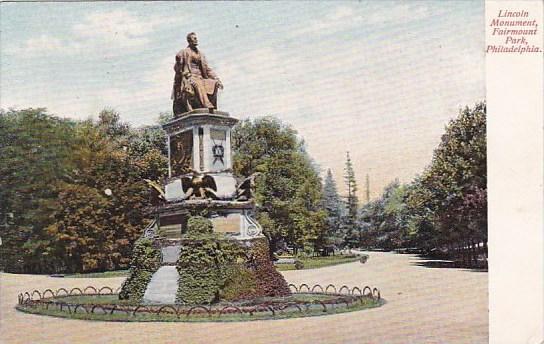 Pennsylvania Philadelphia Lincoln Monument Fairmount Park
